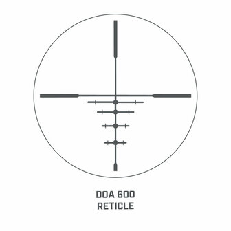 Bushnell Trophy 3-9x40, DOA600, Matte Richtkijker 753960B 0-29757-75390-8