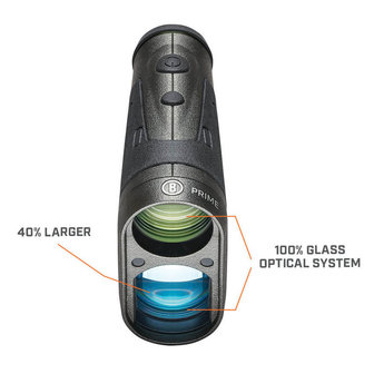 Bushnell&nbsp;6x24mm Prime 1700 Laser Afstandsmeter Zwart LRF Geavanceerde Doeldetectie LP1700SBL