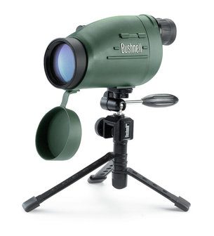 Bushnell 12-36x50mm Sentry Spotting Scope Groen - Porro Prisma Ultra Compact, WP, w/HC, SC, Statief 789332