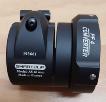 SMARTCLIP PF4 F155en F(N)455 CONVERTER tussenkoppel voor Pulsar Forward (4 pins) naar SMARTCLIP AS adapter