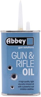 Abbey Gun &amp; Rifle Oil Long Spout Tin ABB004