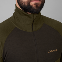 H&auml;rkila Base Warm zip neck