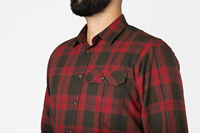 Highseat Shirt, Red forest check