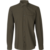 Hawker L/S Shirt, Pine green