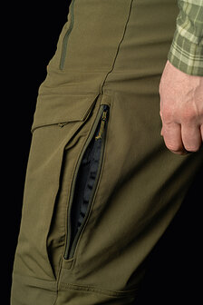 Blaser HunTec Charger Pants, dark olive