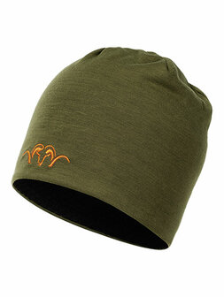 Drain Beanie, donker olive