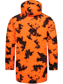 Down WP Jacket Janus, Blaze orange camo