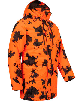 Down WP Jacket Janus, Blaze orange camo