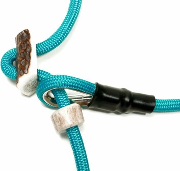 Mystique Field Trial Moxon 6mm 150cm turquoise  met hoornstop