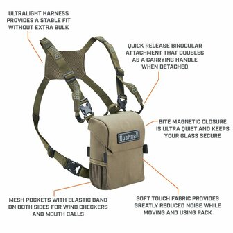 Bushnell Vault Modular Optics Protection System Binocular Pack