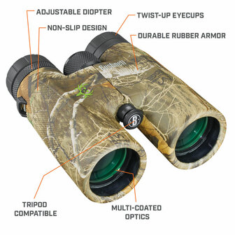 Bushnell  BONE COLLECTOR&trade; POWERVIEW BINOCULARS