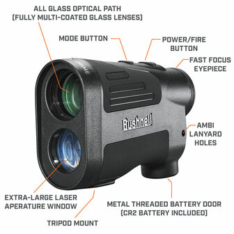 Bushnell  Prime 1800 6x25 Laser Rangefinder