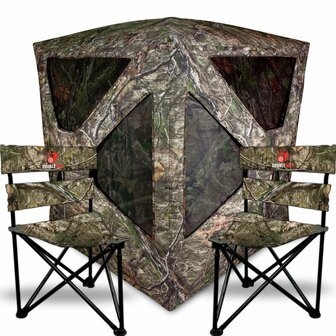 Primos Double Bull&reg; Roughneck&trade; Ground Blind Combo