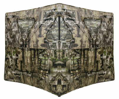 Primos Double Bull Stakeout Blind w/ Surround View Truth Camo , Box