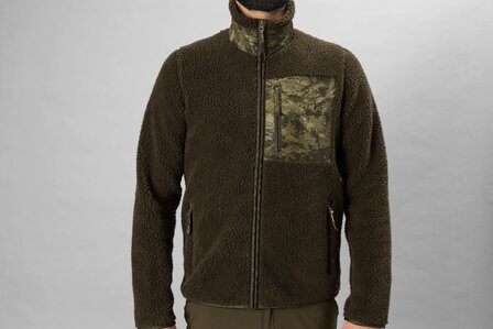 H&auml;rkila Zephyr Camo Fleece - Grizzly brown