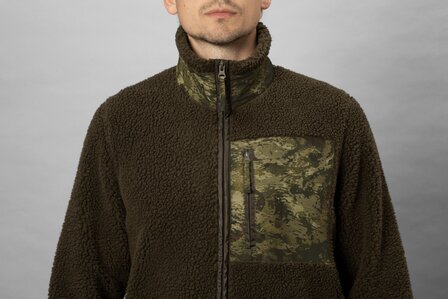 H&auml;rkila Zephyr Camo Fleece - Grizzly brown