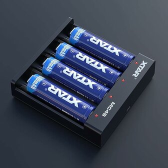 XTAR MC4S batterijlader 18650