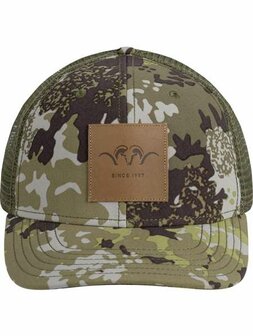 Blaser Leather Badge Cap huntec camo