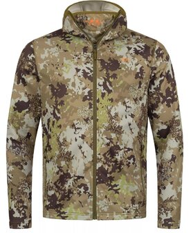 Drain FZ Hoody in HunTec Camouflage