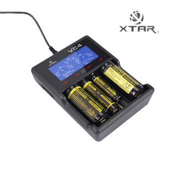 XTAR VC4 18650 Li-ion USB Batterijlader