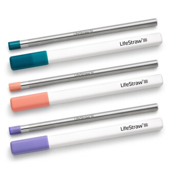 LifeStraw SIP 3pk &ndash; Herbruikbaar Waterfilterrietje voor Schoon Drinkwater