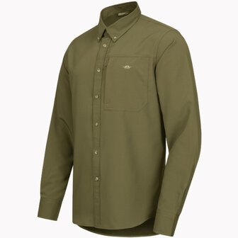 122013-087/566 Blaser Airflow shirt dark olive