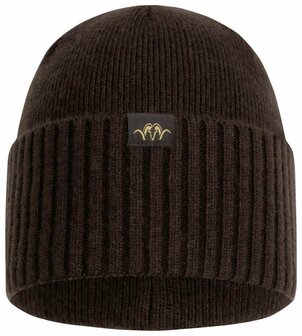 242014-028/657 Blaser Rib beanie Bob dark brown