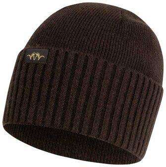 242014-028/657 Blaser Rib beanie Bob dark brown