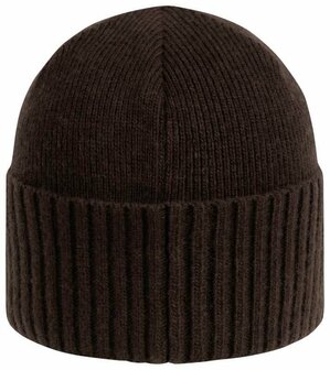 242014-028/657 Blaser Rib beanie Bob dark brown