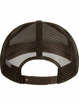 80412763 Blaser leather badge cap dark brown