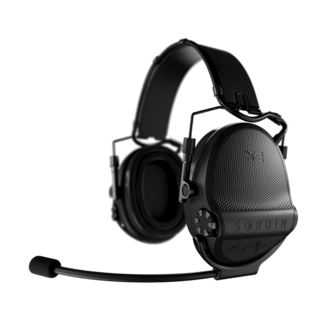 Sordin SUPREME X2 Bluetooth gelranden zwart