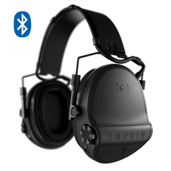 Sordin SUPREME X2 Bluetooth gelranden zwart