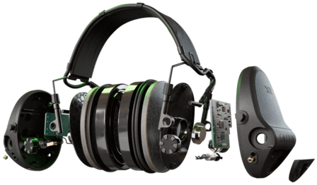 Sordin SUPREME X2 Bluetooth gelranden Groen