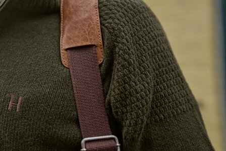 H&auml;rkila Vincent Merino Half Zip Pullover - Rosin