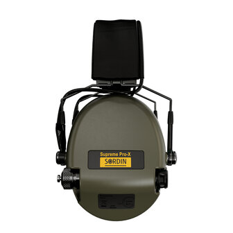 Sordin Supreme Pro-X SFA Groen 31Decibel demping!