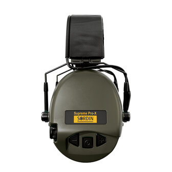 Sordin Supreme Pro-X SFA Groen 31Decibel demping!