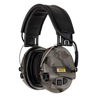 Sordin Supreme Pro X LED &ndash; Night Camo Limit edition Premium elektronische gehoorbescherming voor jagers en schutters