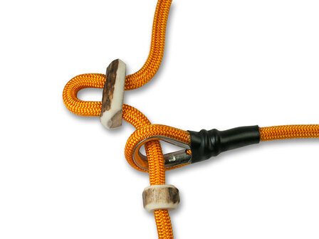 Mystique&reg; Field trial Moxonlijn 6mm 150cm Neon oranje met hoornstop