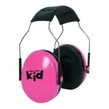 Peltor kid - neon rosa