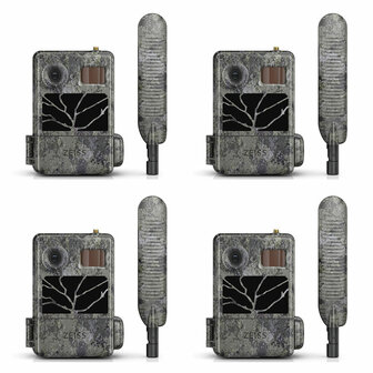 ZEISS Secacam 3  Wildcamera met GSM functie 4 pack!