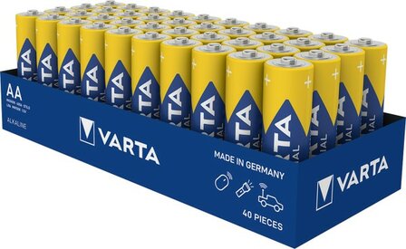 Varta Industrial Pro AA (LR06) Alkaline batterijen (40 stuks)