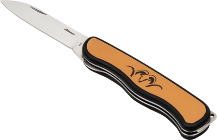 Blaser Vouwmes van 440C-staal met kunststof handgreep en nylon schede