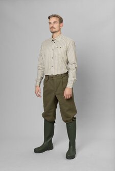 403048005 Seeland Oxford shooting shirt  classic blue/classic brown check