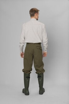 403048001 Seeland Oxford shooting shirt  grape leaf/terracotta check