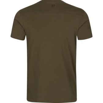 105040 Harkila loge s/s/ T-shirt willow green