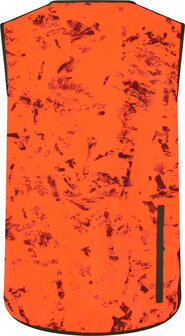 Seeland Trax Blaze Waistcoat &ndash; CE-gecertificeerde High-Vis Jachtbodywarmer met InVis&reg; Camouflage