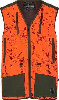 Seeland Trax Blaze Waistcoat &ndash; CE-gecertificeerde High-Vis Jachtbodywarmer met InVis&reg; Camouflage