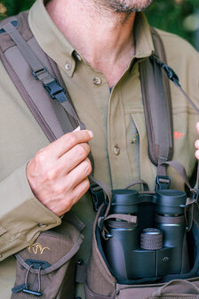 Blaser Verrekijker borst tas binocolar Harness 2.0 Huntec Camo