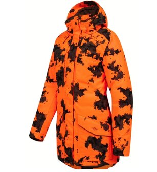 Blaser Ladies Down WP Jacket Janina Blaze orange camo