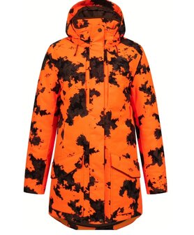 Blaser Ladies Down WP Jacket Janina Blaze orange camo